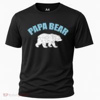 Papa Bear Bear Papa Tee Cooling Performance Crew T-Shirt thumb 0