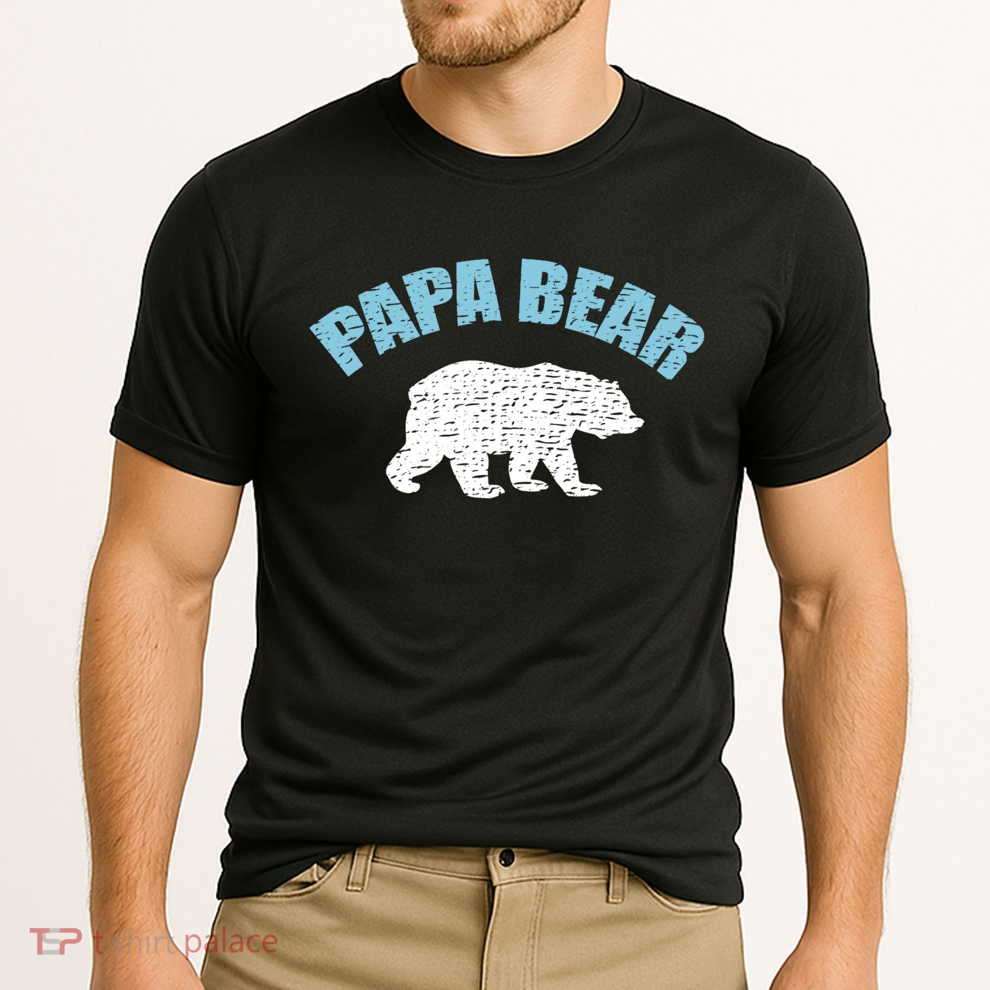 Papa Bear Bear Papa Tee Cooling Performance Crew T-Shirt