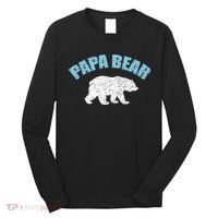 Papa Bear Bear Papa Tee Long Sleeve Shirt thumb 0