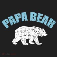 Papa Bear Bear Papa Tee 11oz C Handle Ceramic Mug thumb 5