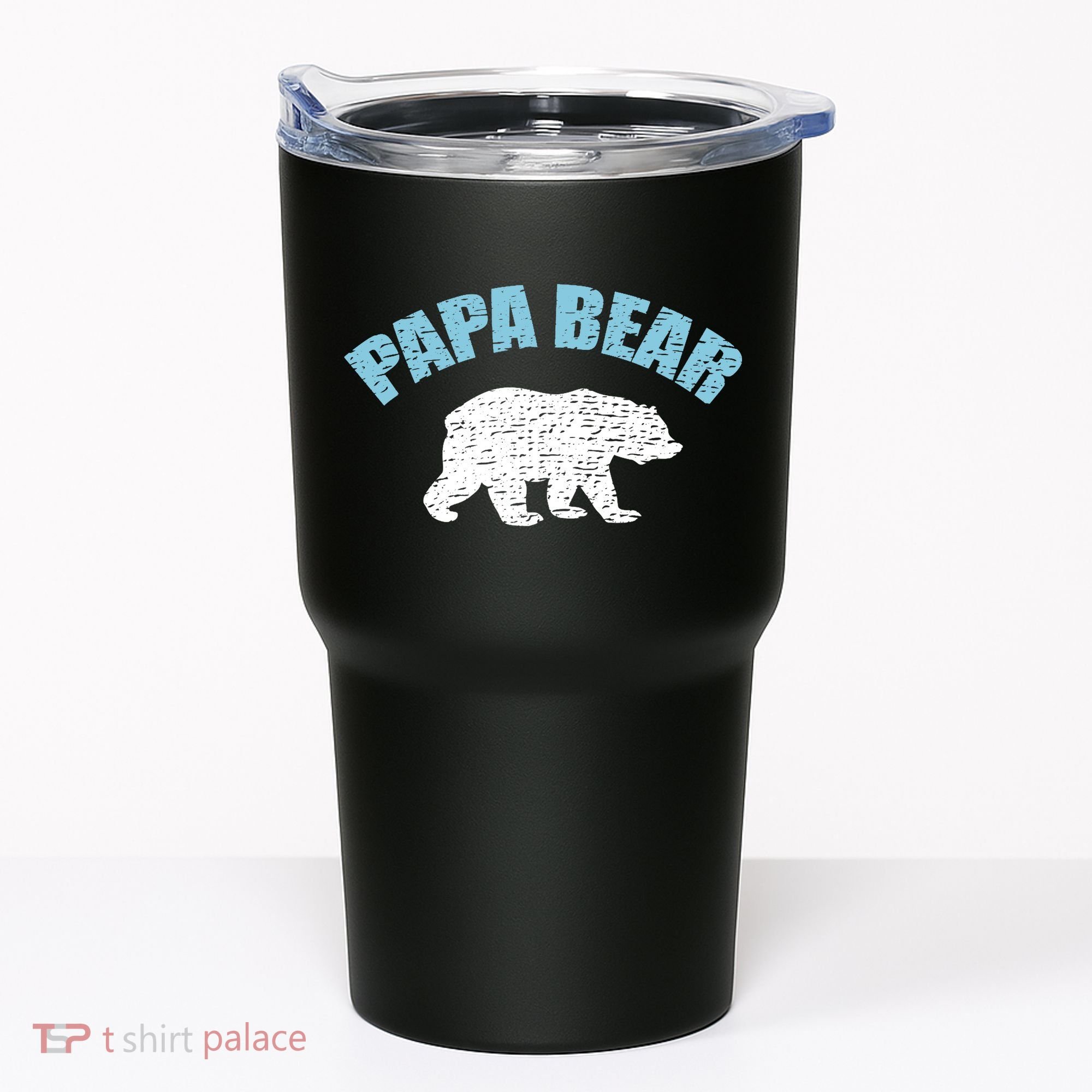 Papa Bear Bear Papa Tee Tumbler