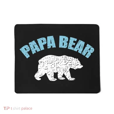 Papa Bear Bear Papa Tee Mousepad
