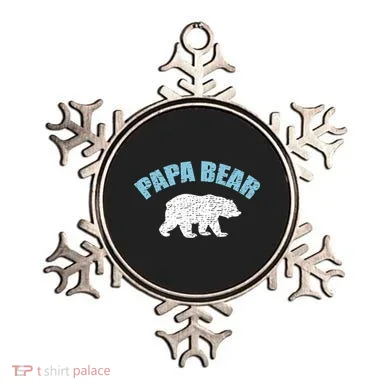 Papa Bear Bear Papa Tee Ornament