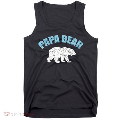 Papa Bear Bear Papa Tee Tank Top