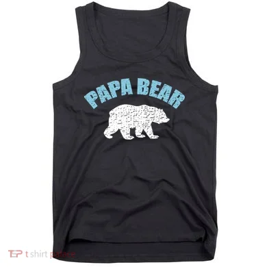 Papa Bear Bear Papa Tee Tank Top