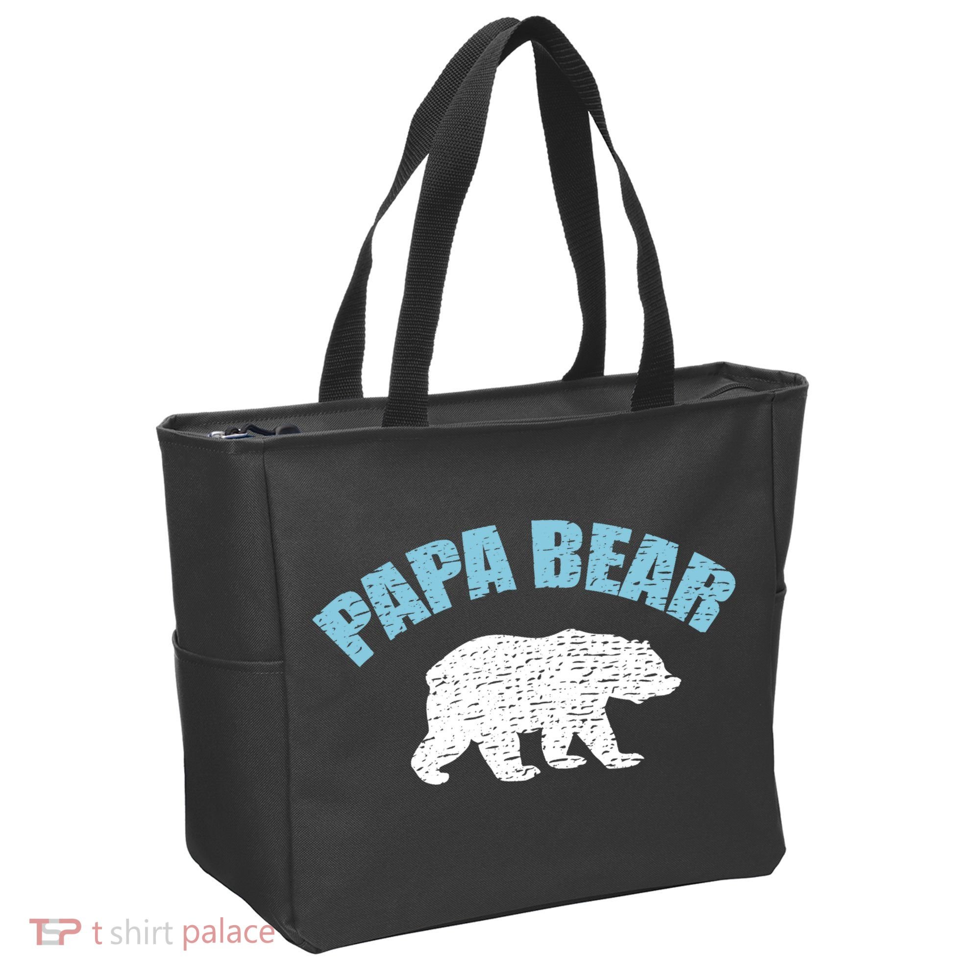 Papa Bear Bear Papa Tee Tote Bag