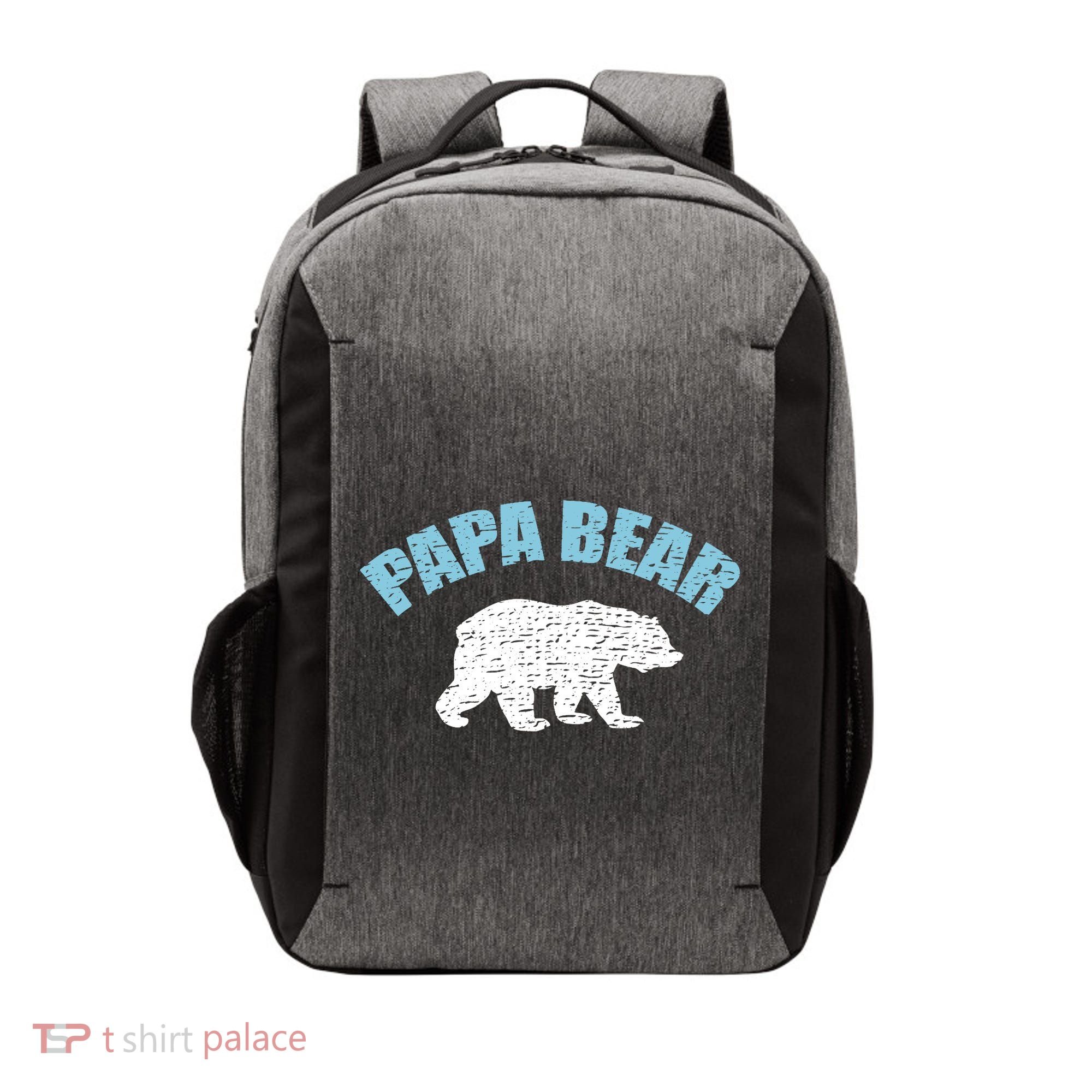 Papa Bear Bear Papa Tee Vector Backpack
