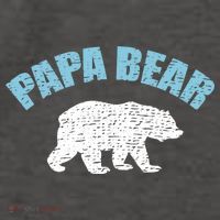 Papa Bear Bear Papa Tee Vector Backpack thumb 2