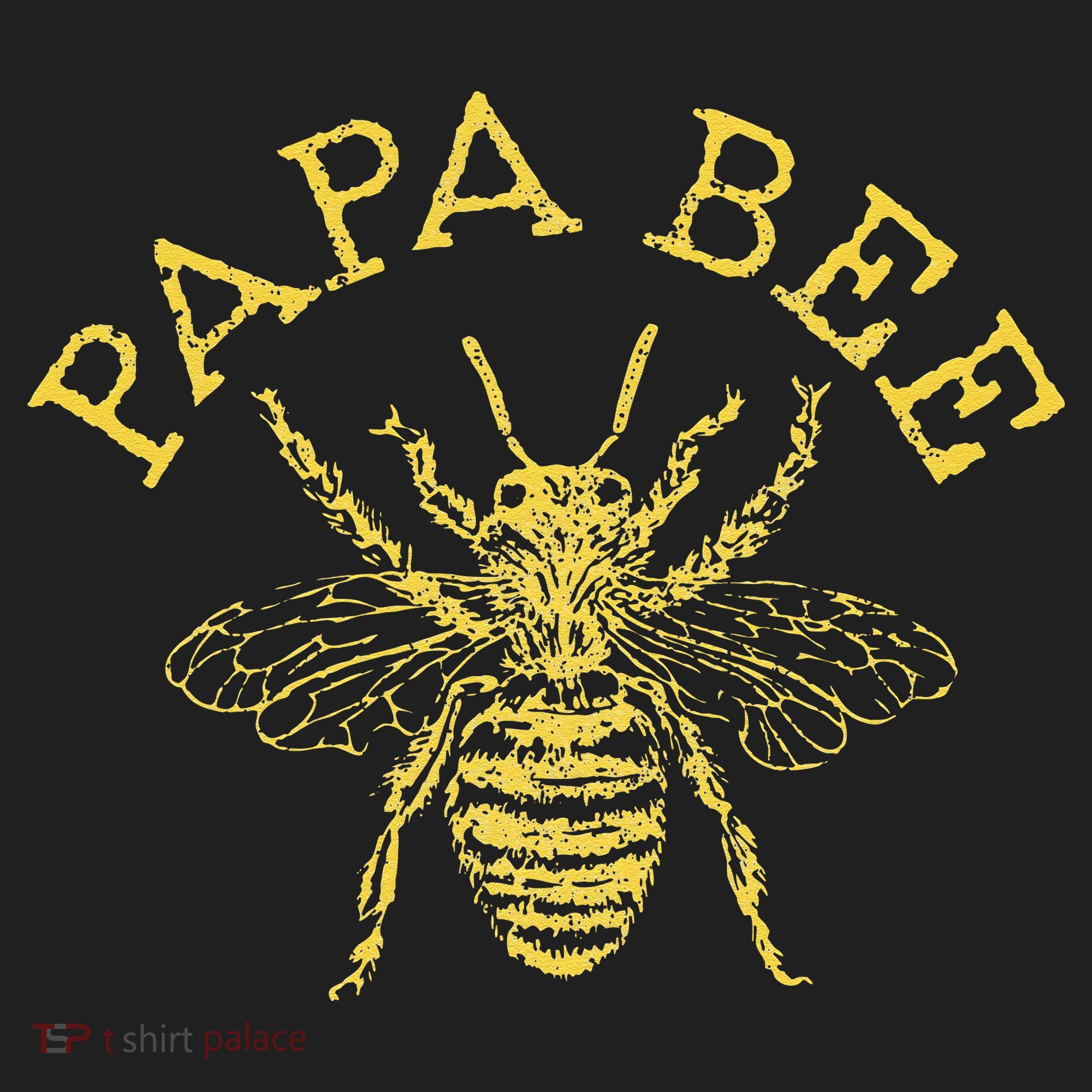 Papa Bee Beekeeper Funny Fathers Day Bee Lover Gift Beanie