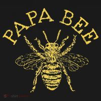 Papa Bee Beekeeper Funny Fathers Day Bee Lover Gift Coaster thumb 2