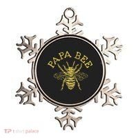 Papa Bee Beekeeper Funny Fathers Day Bee Lover Gift Ornament thumb 0