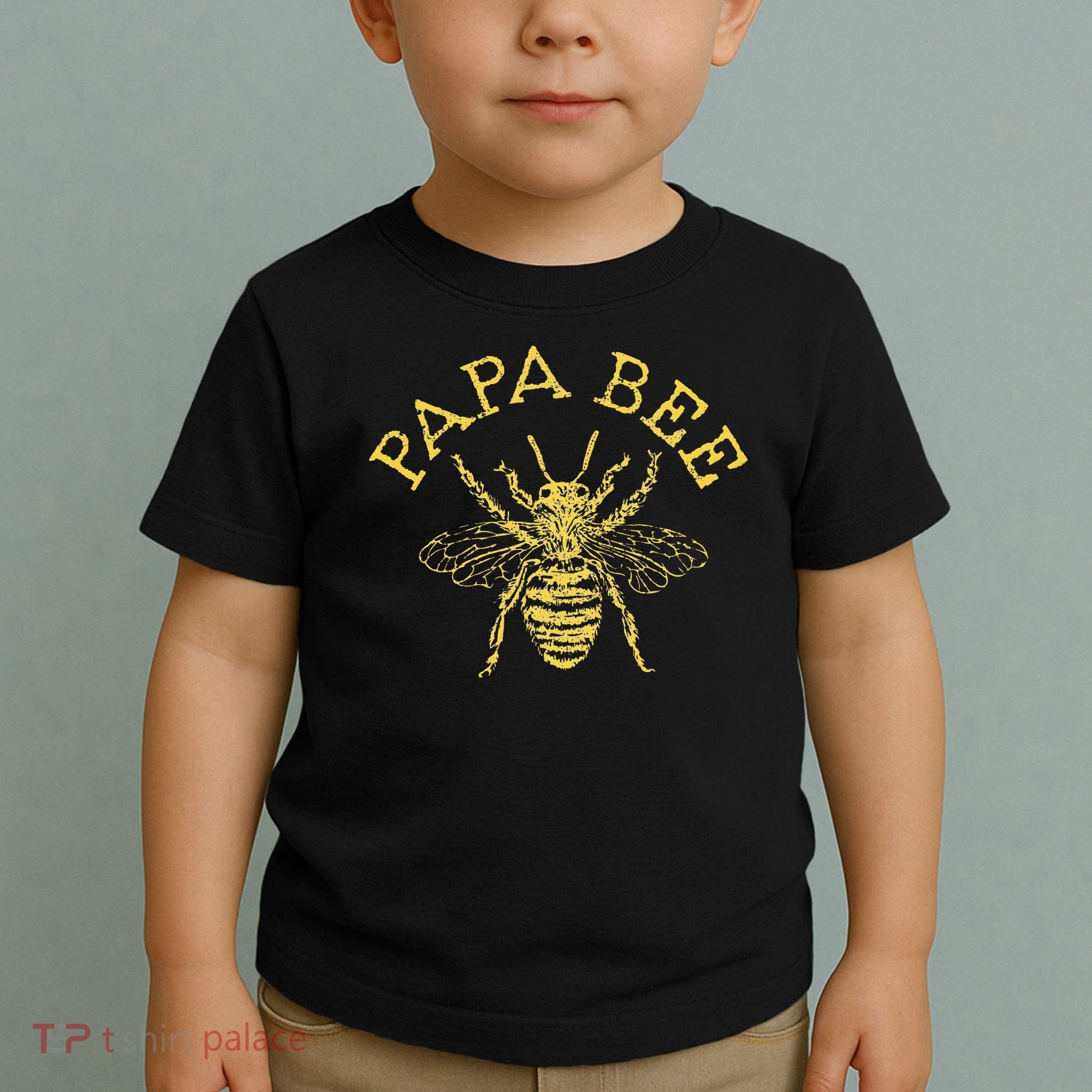 Papa Bee Beekeeper Funny Fathers Day Bee Lover Gift Toddler T-Shirt