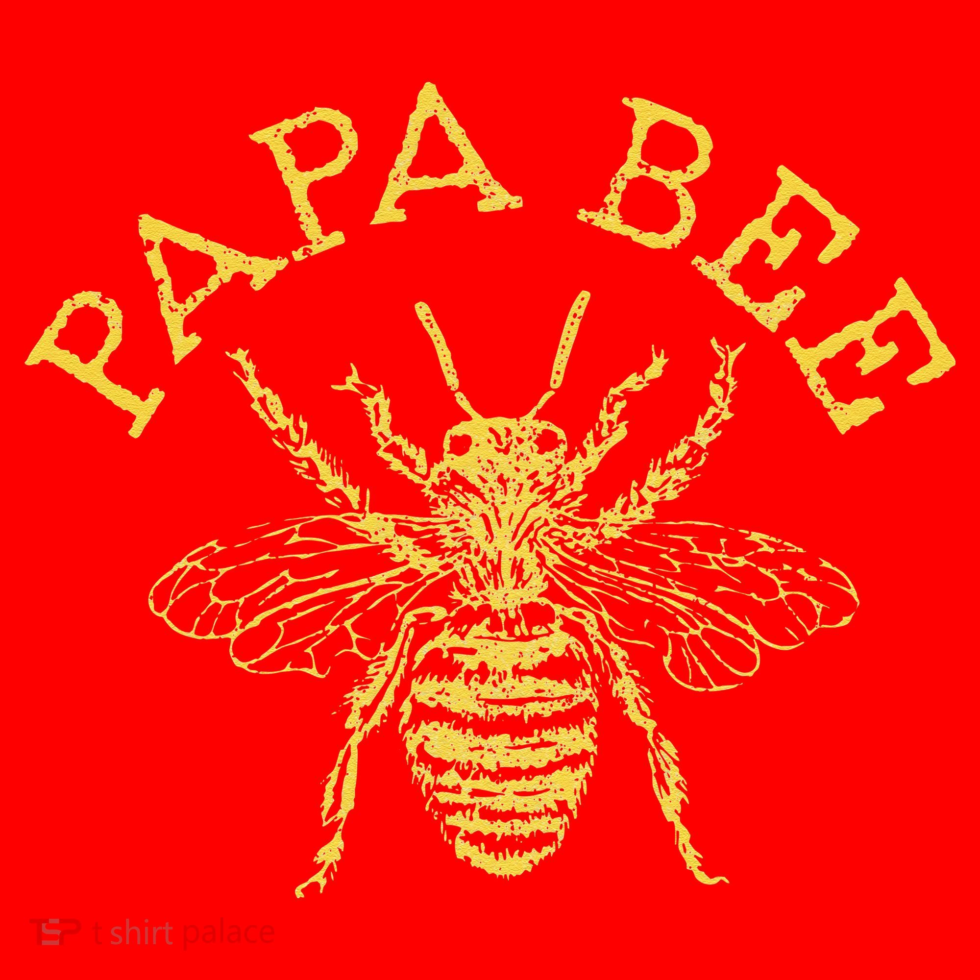 Papa Bee Beekeeper Funny Fathers Day Bee Lover Gift Santa Hat