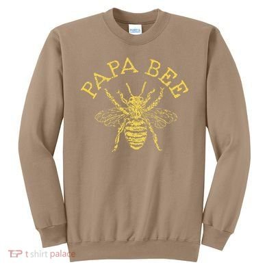 Papa Bee Beekeeper Funny Fathers Day Bee Lover Gift Sweatshirt