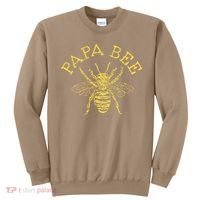 Papa Bee Beekeeper Funny Fathers Day Bee Lover Gift Sweatshirt thumb 0
