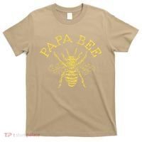 Papa Bee Beekeeper Funny Fathers Day Bee Lover Gift T-Shirt thumb 0