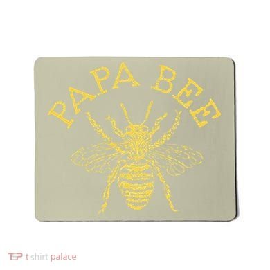 Papa Bee Beekeeper Funny Fathers Day Bee Lover Gift Mousepad