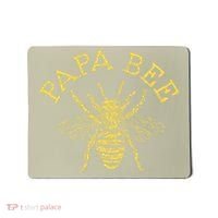 Papa Bee Beekeeper Funny Fathers Day Bee Lover Gift Mousepad thumb 0