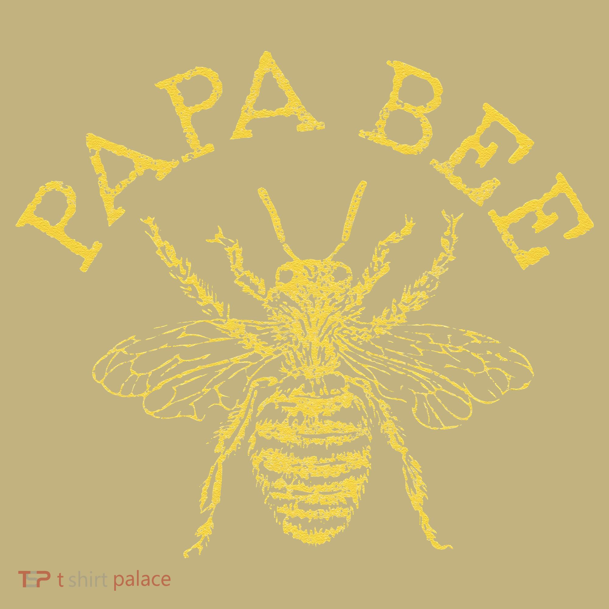 Papa Bee Beekeeper Funny Fathers Day Bee Lover Gift Mousepad