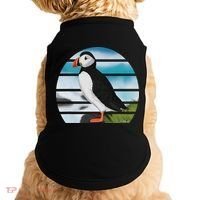 Puffin Bird Birder Ornithologist Biologist Birdwatcher Doggie Tank thumb 0