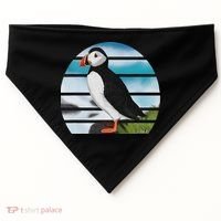Puffin Bird Birder Ornithologist Biologist Birdwatcher USA-Made Doggie Bandana thumb 0