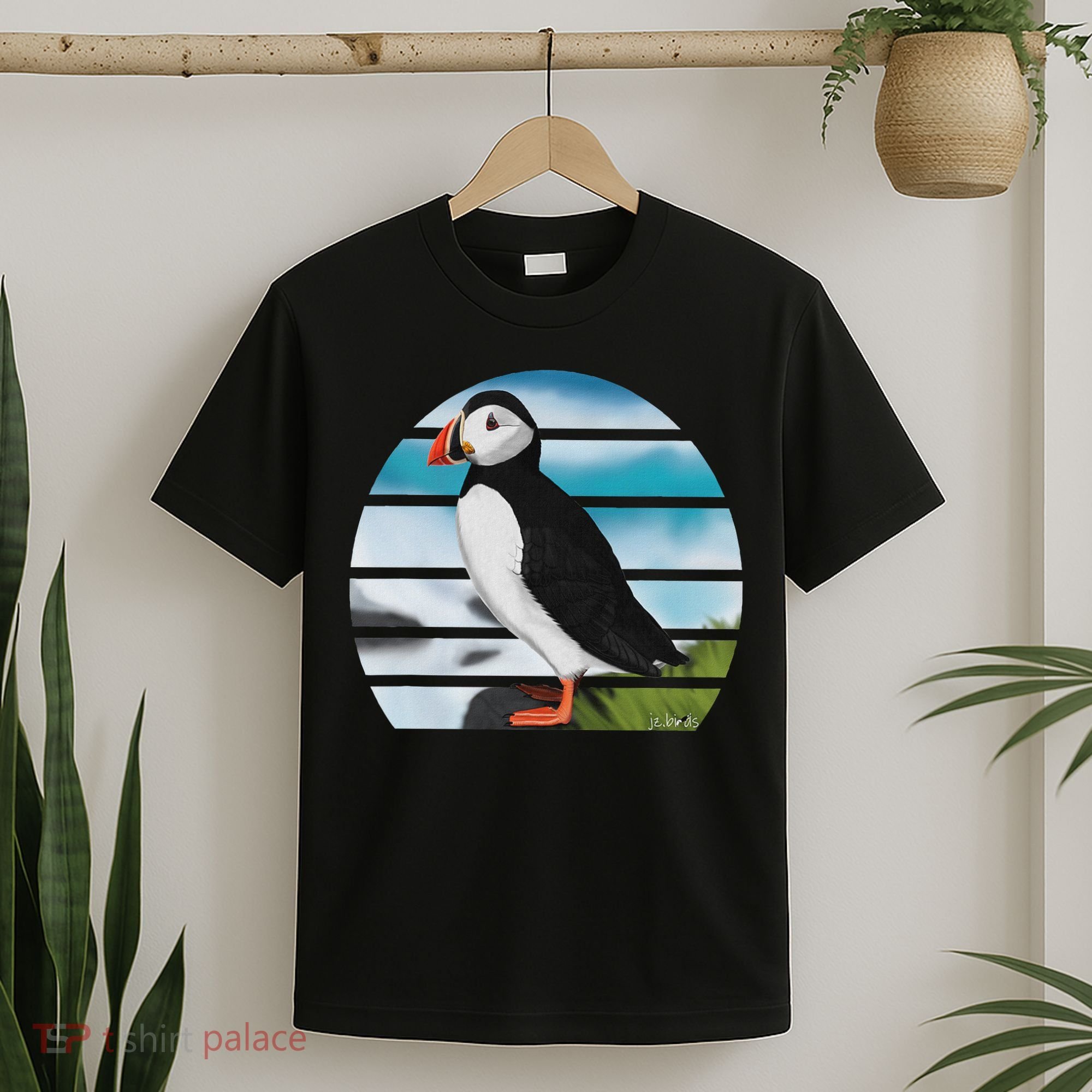 Puffin Bird Birder Ornithologist Biologist Birdwatcher T-Shirt