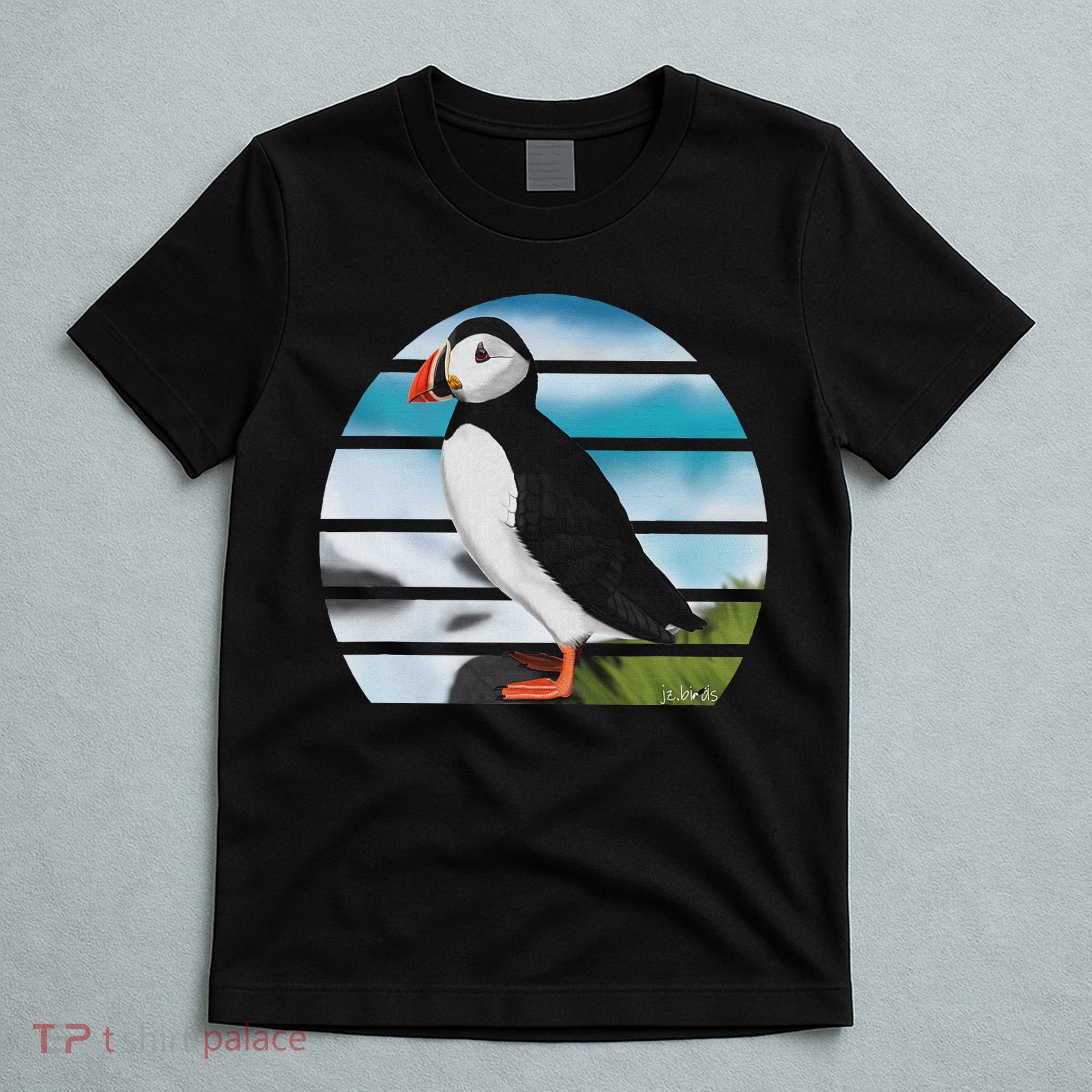 Puffin Bird Birder Ornithologist Biologist Birdwatcher T-Shirt