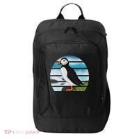Puffin Bird Birder Ornithologist Biologist Birdwatcher City Backpack thumb 0