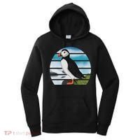 Puffin Bird Birder Ornithologist Biologist Birdwatcher Women's Hoodie thumb 0