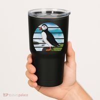 Puffin Bird Birder Ornithologist Biologist Birdwatcher Tumbler thumb 2