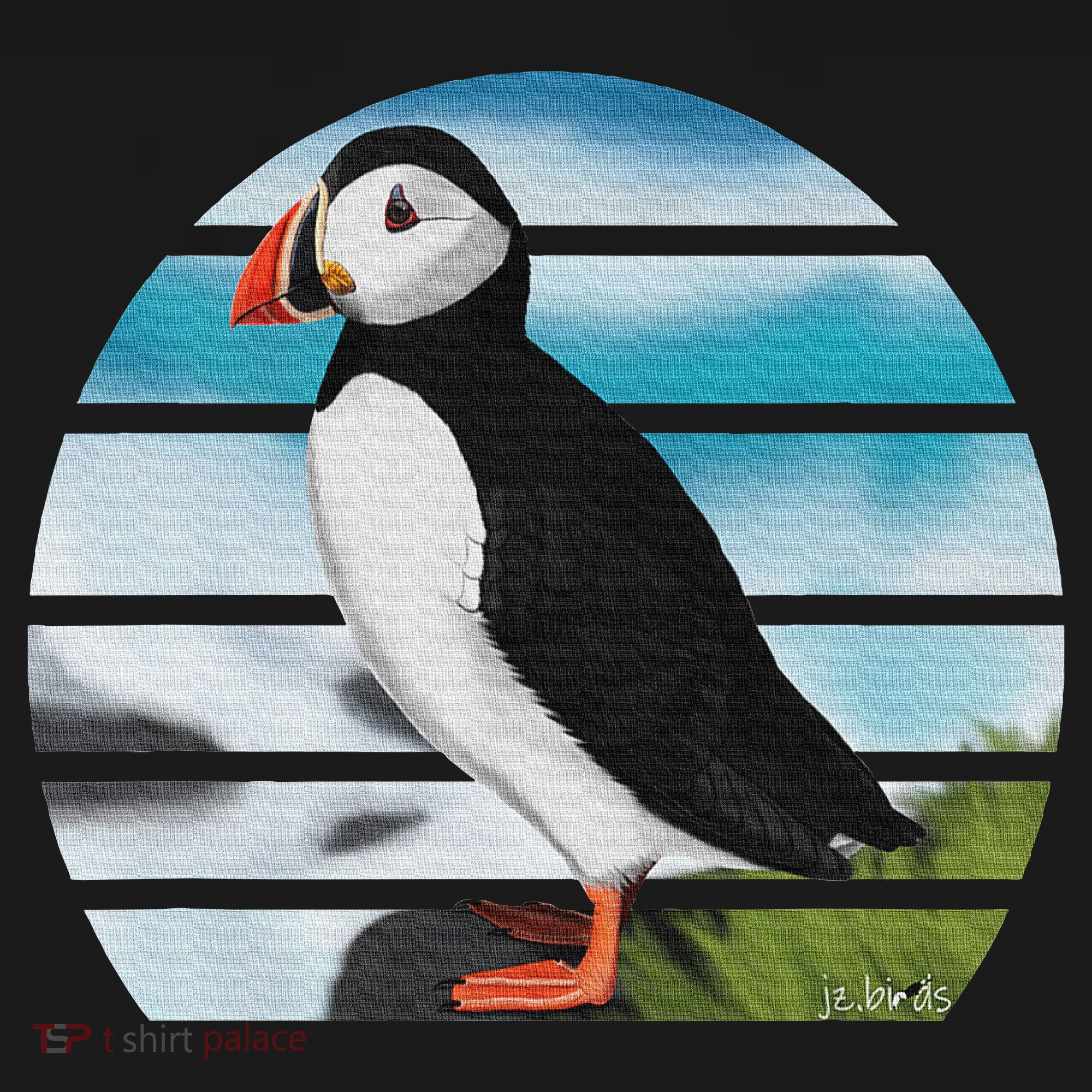Puffin Bird Birder Ornithologist Biologist Birdwatcher Mousepad