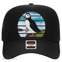 Puffin Bird Birder Ornithologist Biologist Birdwatcher Hat thumb 0