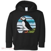 Puffin Bird Birder Ornithologist Biologist Birdwatcher Toddler Hoodie thumb 0