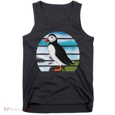 Puffin Bird Birder Ornithologist Biologist Birdwatcher Tank Top