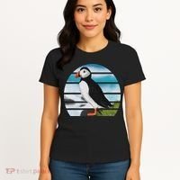 Puffin Bird Birder Ornithologist Biologist Birdwatcher Women's T-Shirt thumb 4