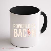 Powered By Bacon Coffee Mug thumb 1