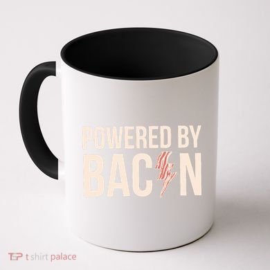 Powered By Bacon Coffee Mug
