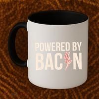 Powered By Bacon Coffee Mug thumb 2