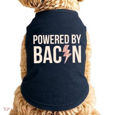 Powered By Bacon Doggie Tank