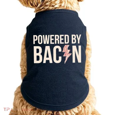 Powered By Bacon Doggie Tank