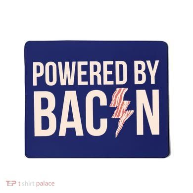 Powered By Bacon Mousepad