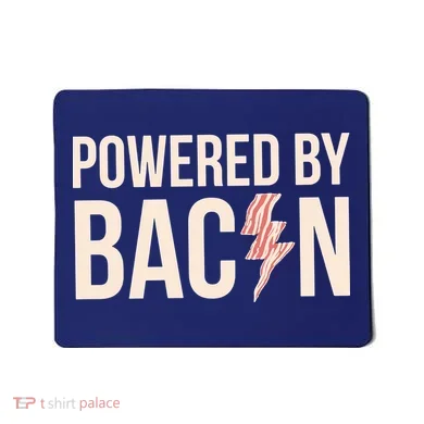 Powered By Bacon Mousepad