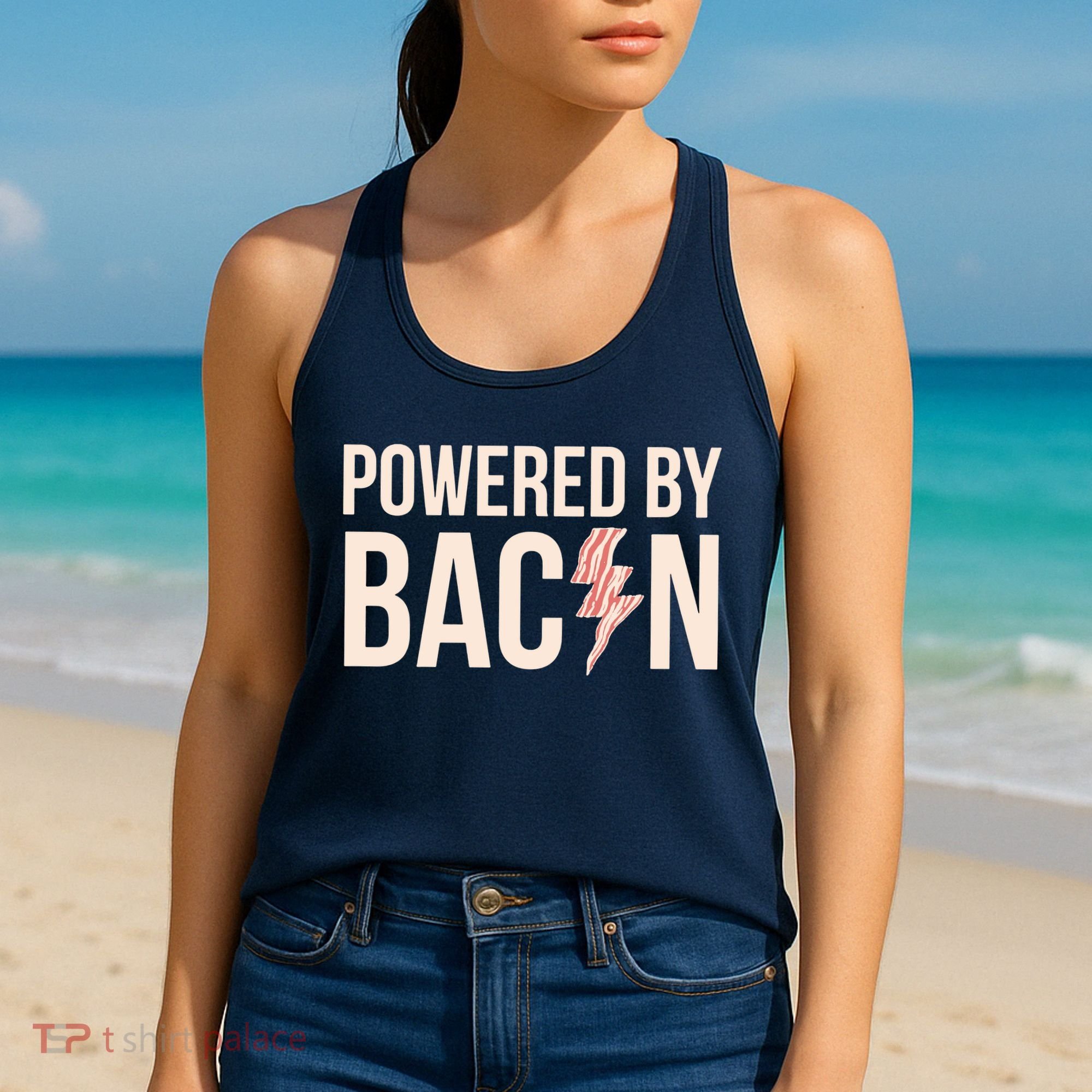 Powered By Bacon Women's Tank Top