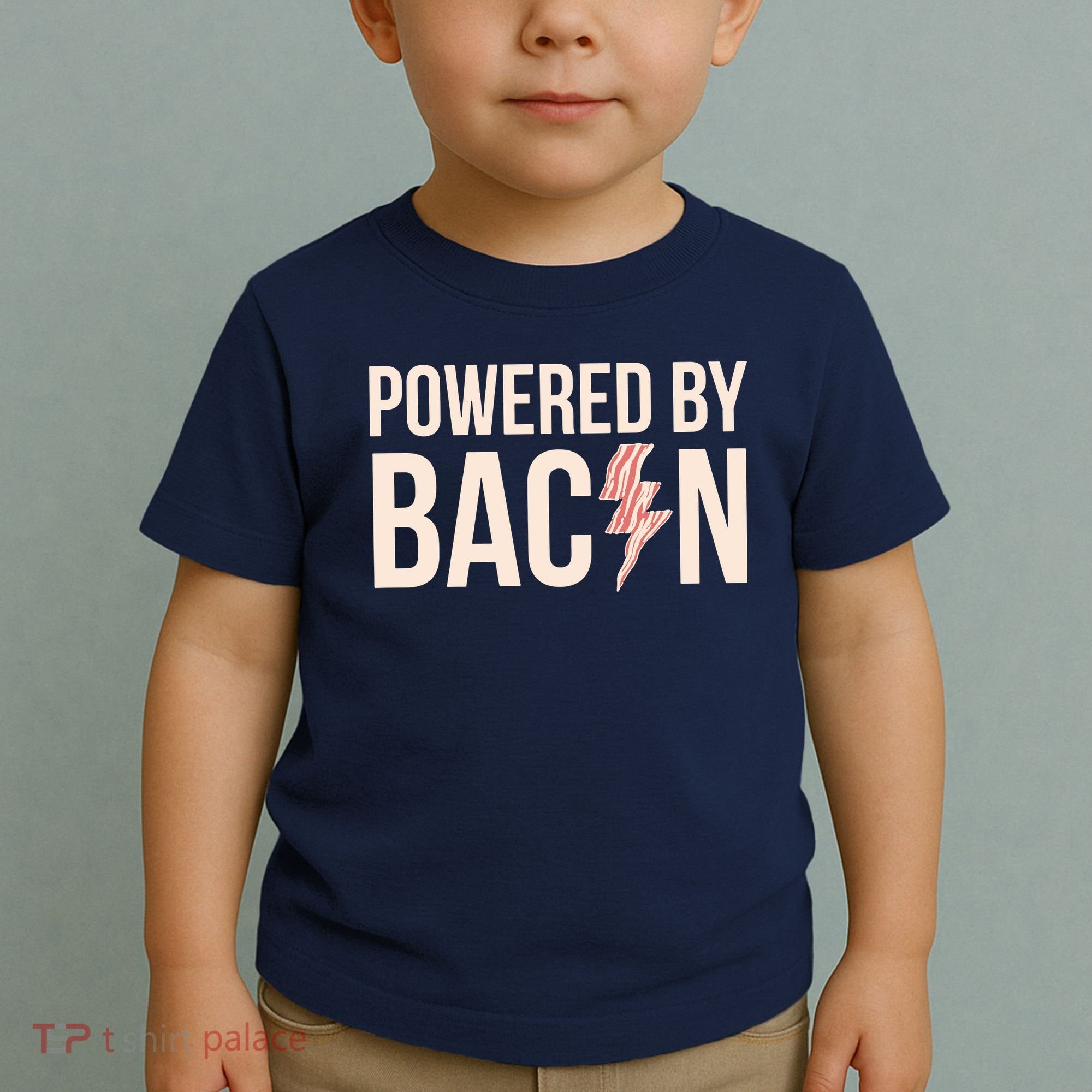 Powered By Bacon Toddler T-Shirt