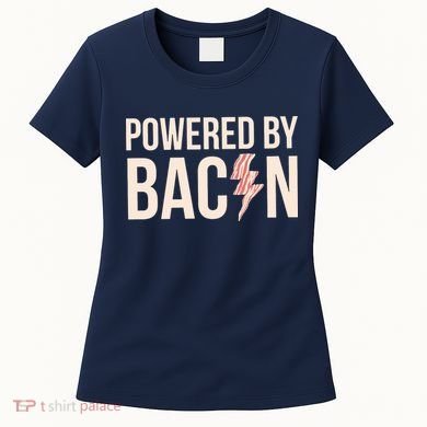 Powered By Bacon Women's T-Shirt