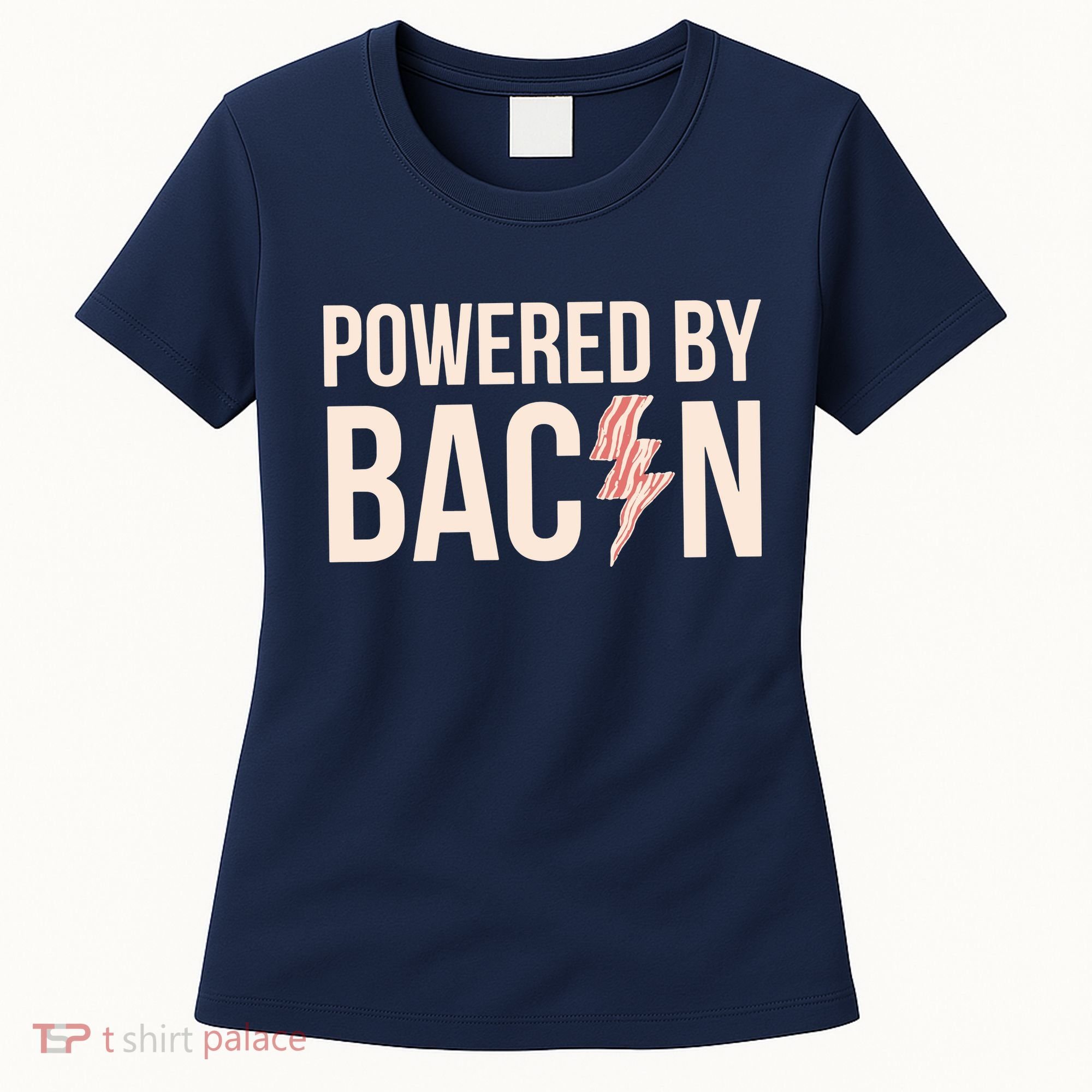 Powered By Bacon Women's T-Shirt