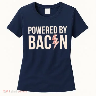 Powered By Bacon Women's T-Shirt