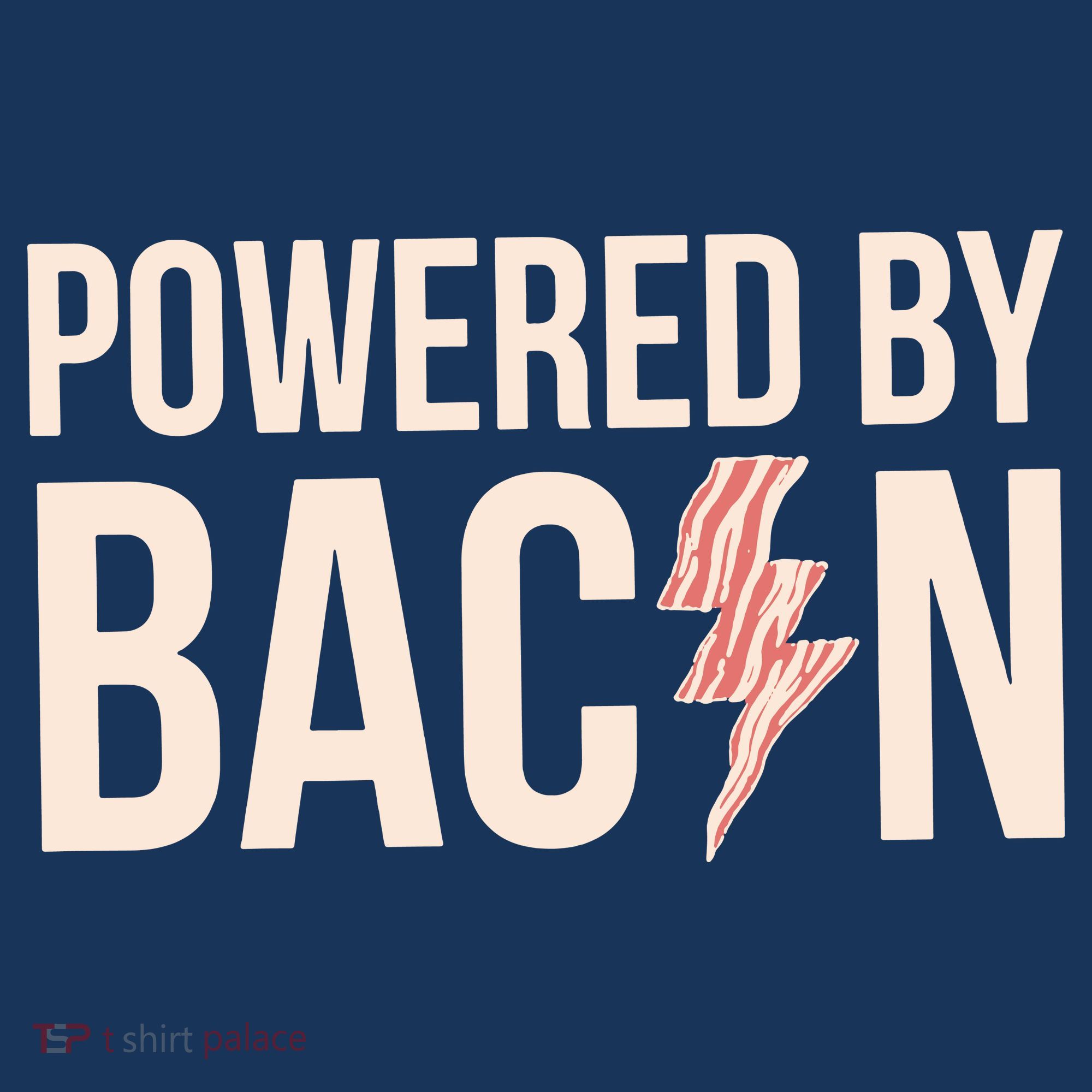 Powered By Bacon Tote Bag