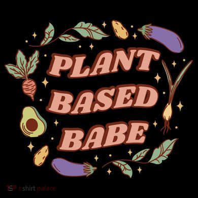 Plant Based Babe Vegan Life Kids Colorblock Raglan Jersey