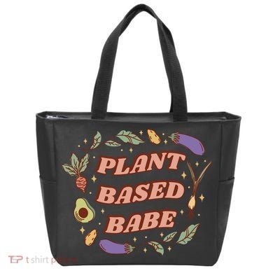 Plant Based Babe Vegan Life Tote Bag